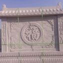徐州 芝麻白花岗岩屏风，照壁，影壁