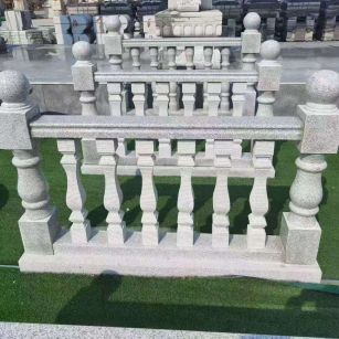 徐州 别墅石材栏杆特写