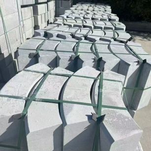 徐州 芝麻灰弧形路沿石