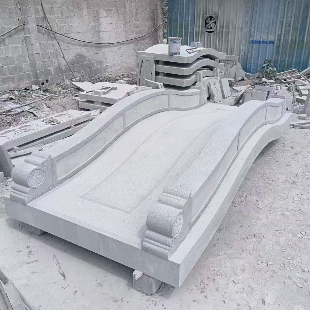 徐州 芝麻灰花岗岩园林景观 小石桥