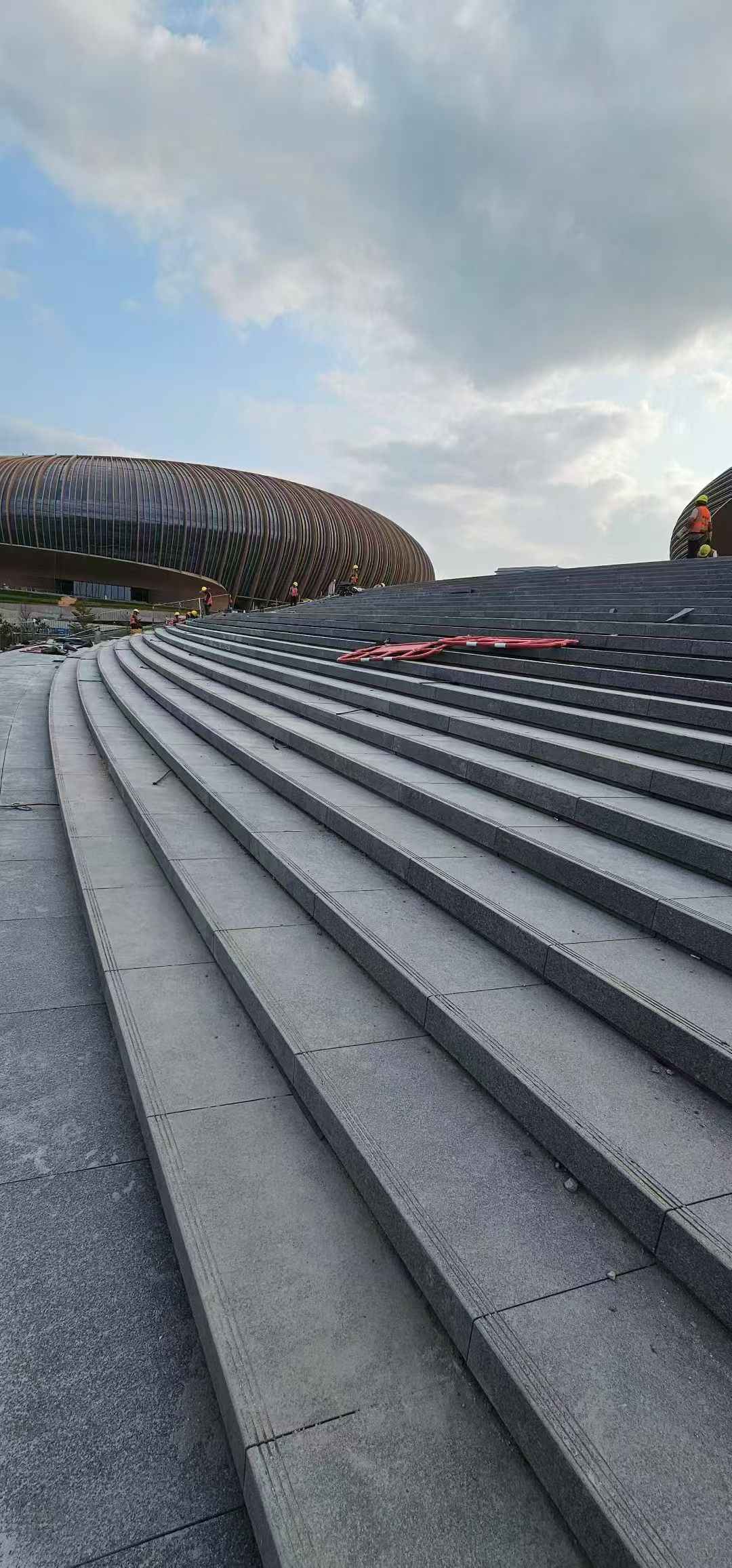 徐州 弧形整石台阶铺装效果图