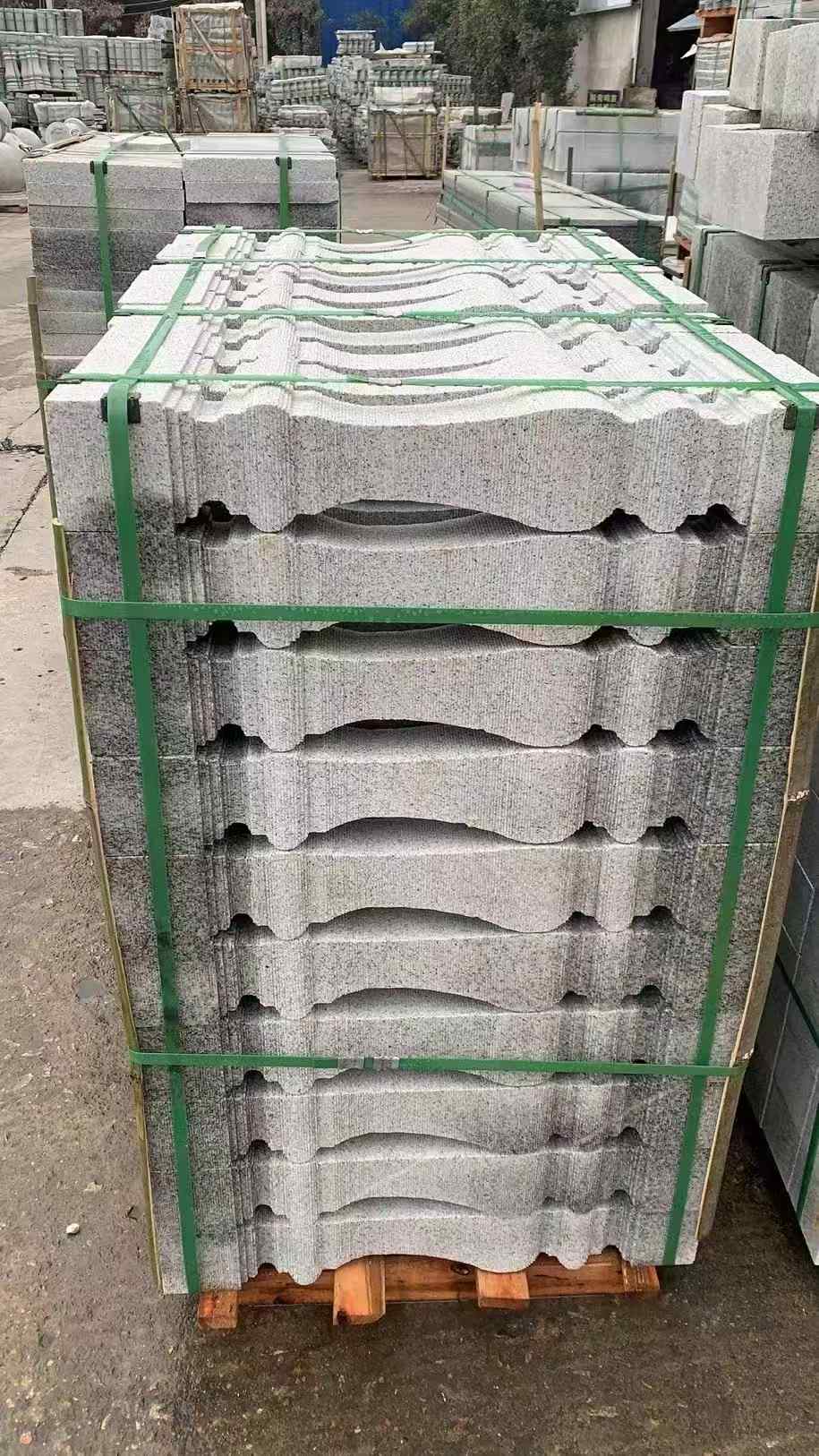 徐州 芝麻白方形拉丝面，栏杆花瓶柱