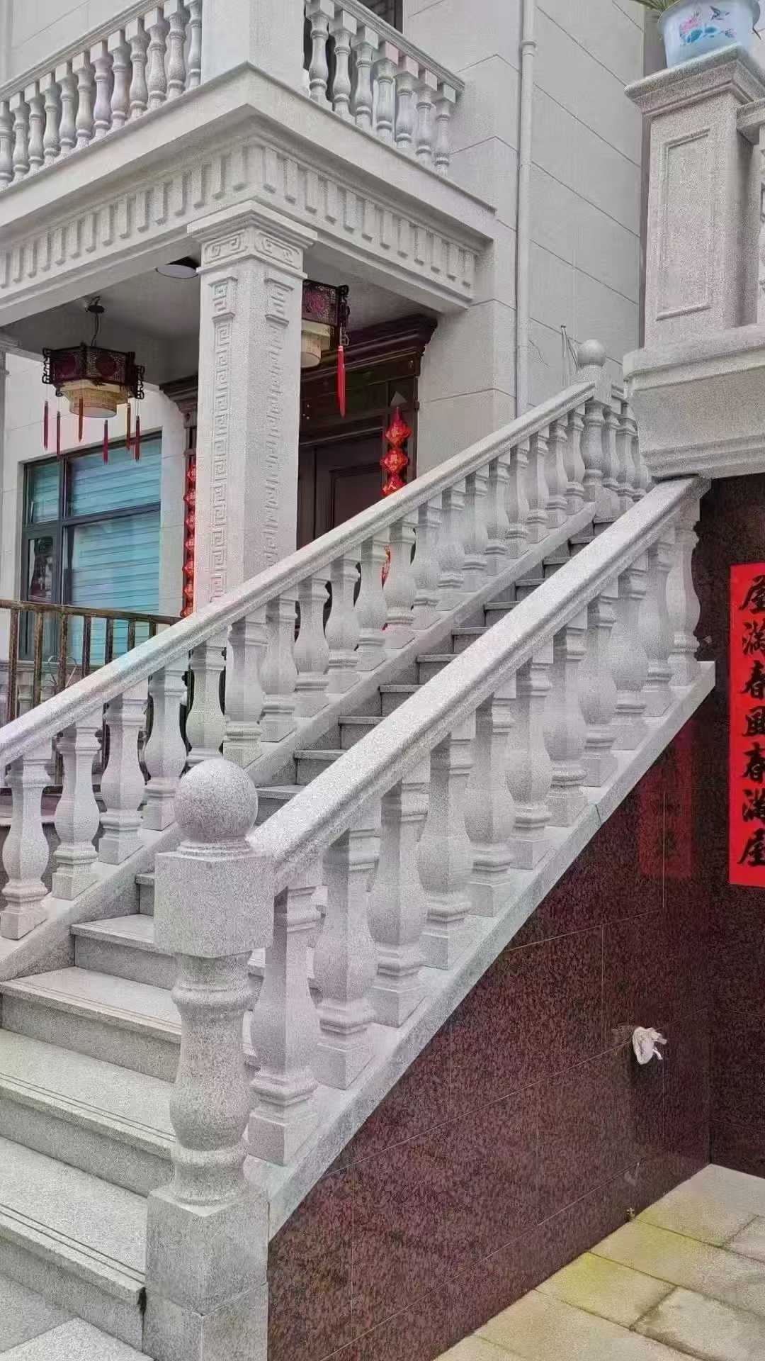 徐州 天然石材 阳台庭院护栏、栏杆