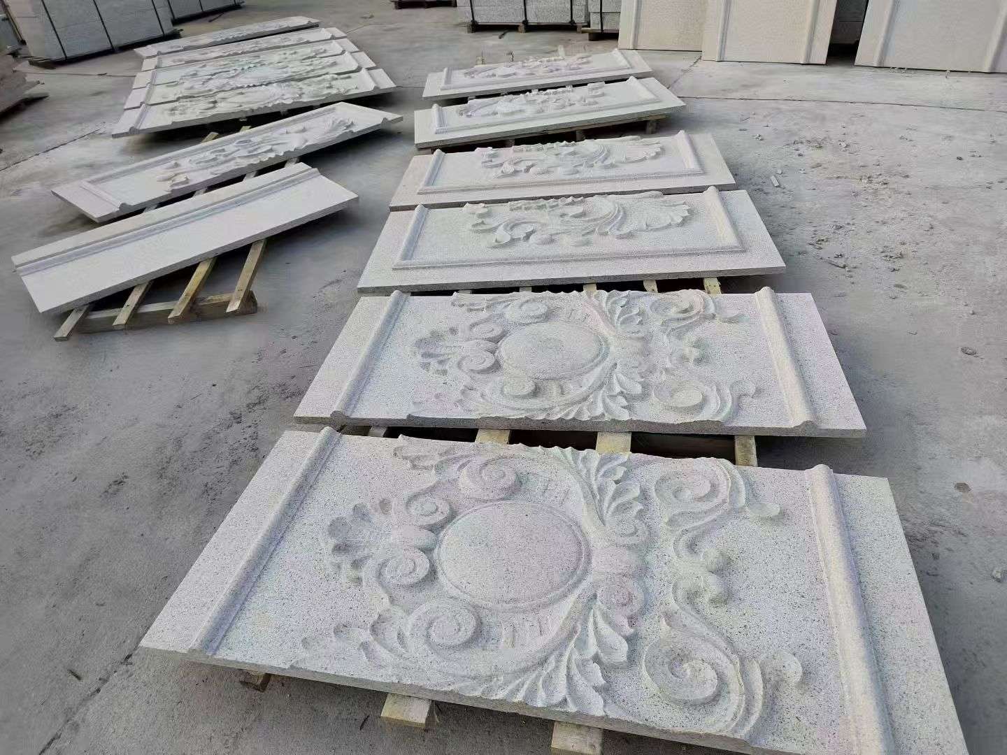 徐州 芝麻白干挂雕花板