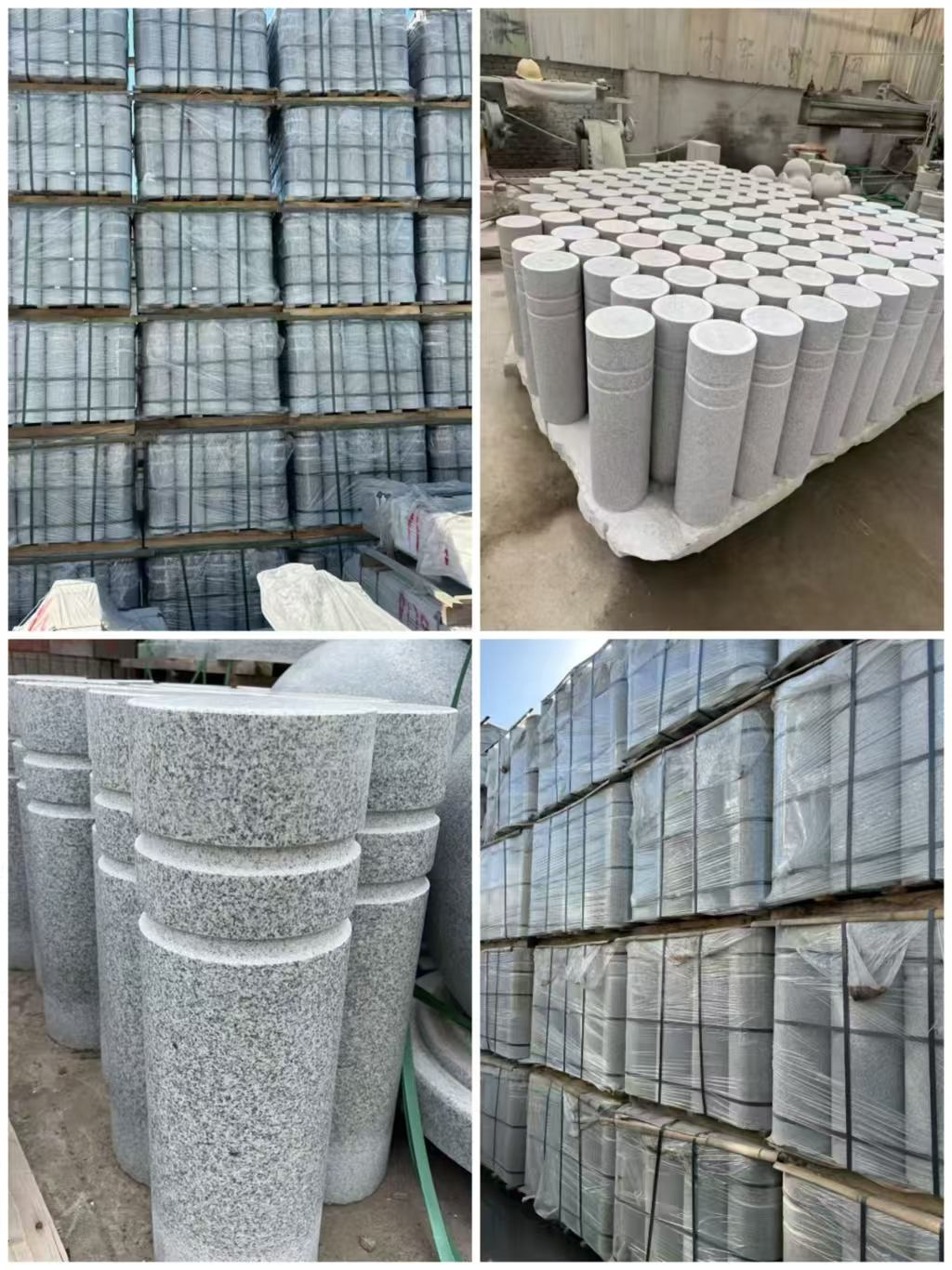 徐州 芝麻白花岗岩挡车柱、隔离柱多少钱